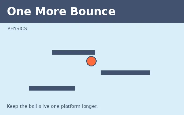 One More Bounce game preview