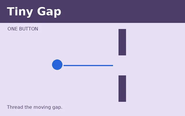 Tiny Gap game preview